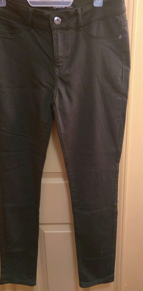 Jordache super skinny jean, hunter green